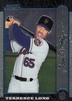1999 Bowman Chrome #156 Terrence Long Front