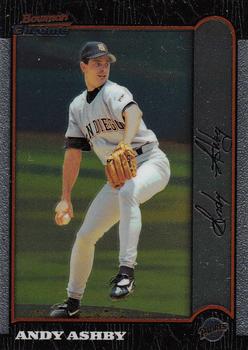 1999 Bowman Chrome #232 Andy Ashby Front