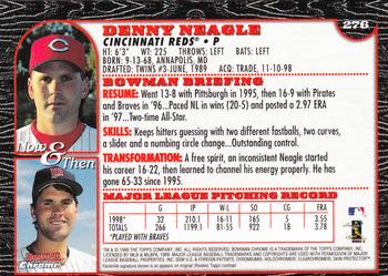 1999 Bowman Chrome #276 Denny Neagle Back