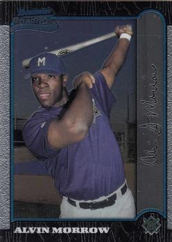 1999 Bowman Chrome #328 Alvin Morrow Front