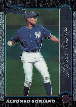 1999 Bowman Chrome #350 Alfonso Soriano Front