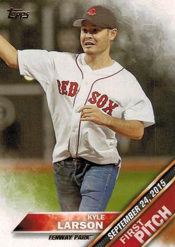 2016 Topps - First Pitch (Series 2) #FP-10 Kyle Larson Front