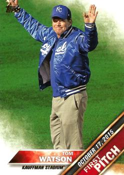 2016 Topps - First Pitch (Series 2) #FP-12 Tom Watson Front