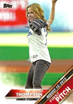 2016 Topps - First Pitch (Series 2) #FP-15 Lea Thompson Front