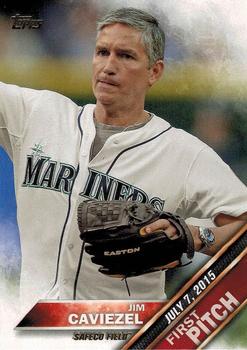 2016 Topps - First Pitch (Series 2) #FP-16 Jim Caviezel Front