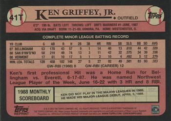 2016 Topps - Celebrating 65 Years #41T Ken Griffey, Jr. Back