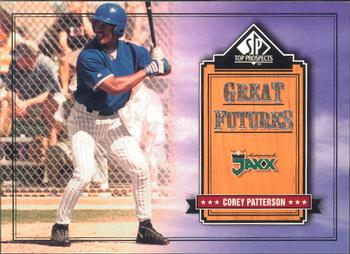 2001 SP Top Prospects - Great Futures #GF6 Corey Patterson  Front