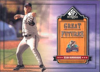 2001 SP Top Prospects - Great Futures #GF7 Sean Burroughs  Front