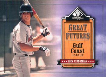 2001 SP Top Prospects - Great Futures #GF12 Rick Asadoorian  Front