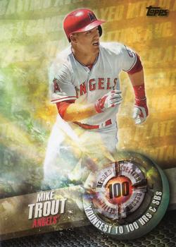 2016 Topps - Record Setters #RS-1 Mike Trout Front