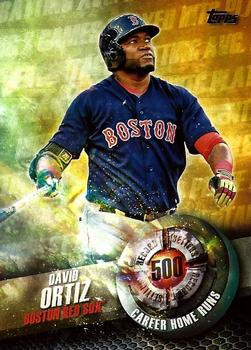 2016 Topps - Record Setters #RS-3 David Ortiz Front