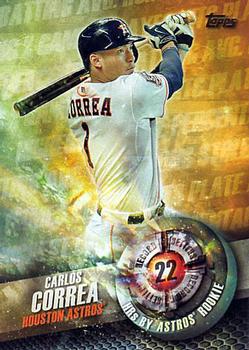 2016 Topps - Record Setters #RS-4 Carlos Correa Front