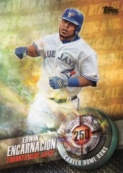 2016 Topps - Record Setters #RS-11 Edwin Encarnacion Front