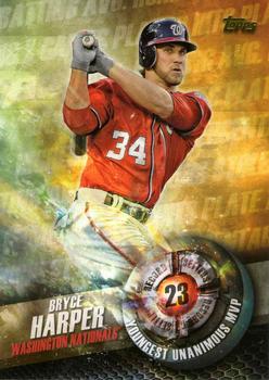 2016 Topps - Record Setters #RS-12 Bryce Harper Front