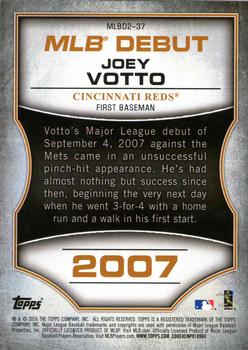 2016 Topps - MLB Debut Bronze (Series 2) #MLBD2-37 Joey Votto Back