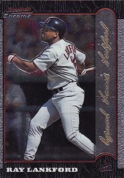 1999 Bowman Chrome - Gold #57 Ray Lankford  Front