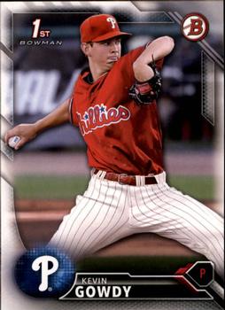 2016 Bowman Draft #BD-5 Kevin Gowdy Front