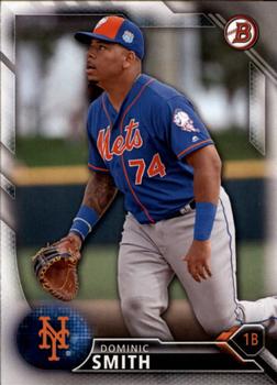 2016 Bowman Draft #BD-176 Dominic Smith Front