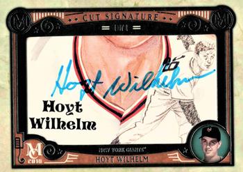 2016 Topps Museum Collection - Cut Signatures #MCCS-HW Hoyt Wilhelm Front