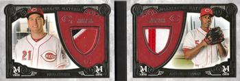 2016 Topps Museum Collection - Meaningful Material Dual Prime Relics Book #MMDP-FC Aroldis Chapman / Todd Frazier Front