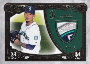 2016 Topps Museum Collection - Meaningful Material Prime Relics Gold #MMPR-FH Felix Hernandez Front