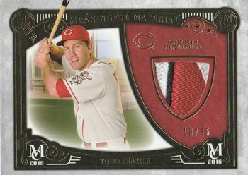 2016 Topps Museum Collection - Meaningful Material Prime Relics Gold #MMPR-TF Todd Frazier Front