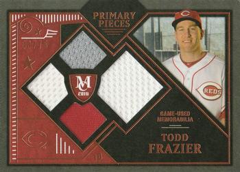 2016 Topps Museum Collection - Single-Player Primary Pieces Quad Relics Copper #PPQR-TF Todd Frazier Front