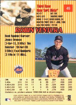 1999 Bowman's Best #49 Robin Ventura Back