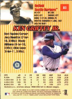 1999 Bowman's Best #80 Ken Griffey Jr. Back