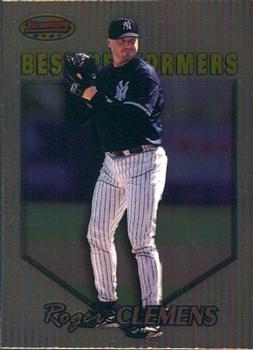 1999 Bowman's Best #87 Roger Clemens Front