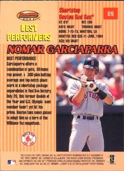 1999 Bowman's Best #89 Nomar Garciaparra Back