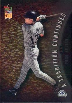 2001 Topps - A Tradition Continues #TRC23 Todd Helton Front
