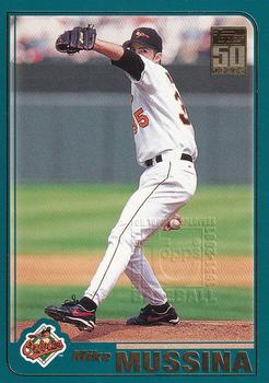 2001 Topps - For Topps Employees #33 Mike Mussina  Front