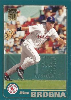 2001 Topps - For Topps Employees #34 Rico Brogna  Front