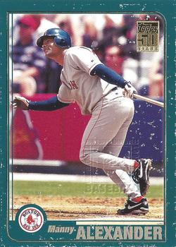 2001 Topps - For Topps Employees #69 Manny Alexander  Front