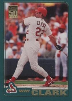 2001 Topps - For Topps Employees #104 Will Clark  Front