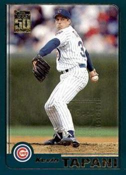 2001 Topps - For Topps Employees #129 Kevin Tapani  Front