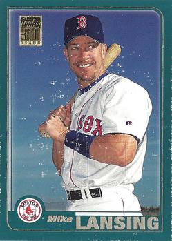 2001 Topps - For Topps Employees #597 Mike Lansing  Front