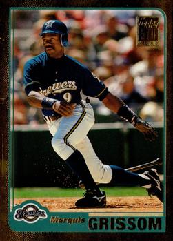 2001 Topps - Gold #38 Marquis Grissom Front