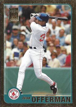 2001 Topps - Gold #102 Jose Offerman Front