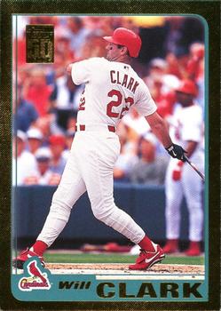 2001 Topps - Gold #104 Will Clark Front