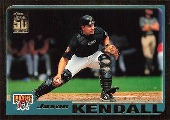 2001 Topps - Gold #155 Jason Kendall Front