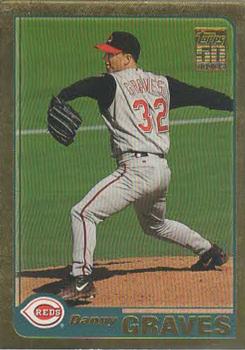 2001 Topps - Gold #228 Danny Graves Front