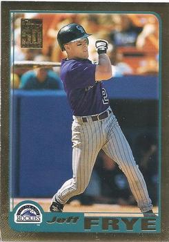 2001 Topps - Gold #242 Jeff Frye Front