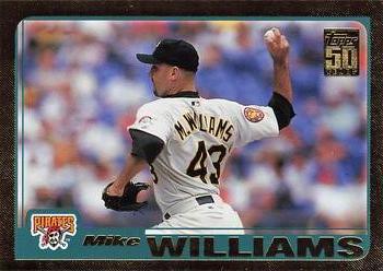 2001 Topps - Gold #303 Mike Williams Front