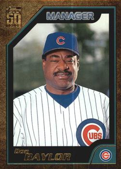 2001 Topps - Gold #330 Don Baylor Front
