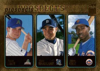 2001 Topps - Gold #372 Jason Conti / Chris Wakeland / Brian Cole Front