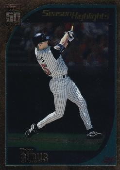 2001 Topps - Gold #390 Troy Glaus Front