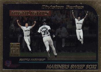 2001 Topps - Gold #403 Seattle Mariners Front