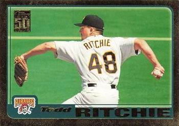 2001 Topps - Gold #479 Todd Ritchie Front